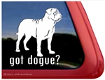 Dogue de Bordeaux Window Decal