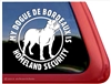 Dogue de Bordeaux Window Decal