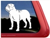 Dogue de Bordeaux Window Decal