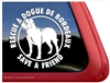 Dogue de Bordeaux Window Decal