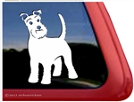 Long Tail Schnauzer Window Decal