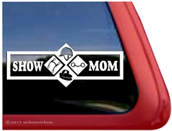 Horse Show Mom Trailer Window Decal