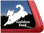 Golden Retriever Window Decal