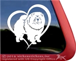 Chow Chow Dog Vinyl Decal Car Auto Laptop iPad Sticker