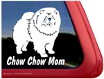 Chow Chow Hound Dog Vinyl Decal Car Auto Laptop iPad Sticker