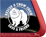 Chow Chow Hound Dog Vinyl Decal Car Auto Laptop iPad Sticker