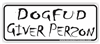 Dog Fud Bumper Sticker