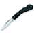 CASE 00253 Folding Pocket Knife, 2-1/4 in L Blade, Tru-Sharp Surgical Stainless Steel Blade, 1-Blade, Black Handle