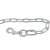 Koch A20321 Pet Tie-Out Chain, Double Loop, Swivel Snap End, 15 ft L Belt/Cable, For: Large Dogs Up to 85 lb