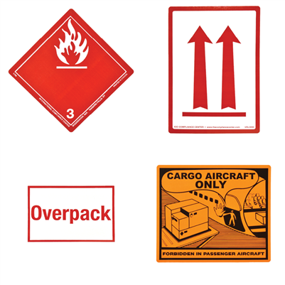 Avgas Shipping Labels