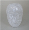 White Filigrana Mosaic Vase