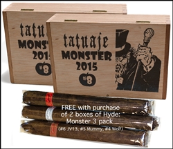 Tatuaje Monster Series #8 The Hyde 2 Boxes of 10 with FREE 3-PK