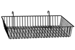 Universal Wide Wire Basket 24"W x 12"D x 4"H