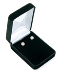 Black Velvet Pendant Box 2.25"x3"x1.25"