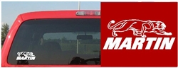 Martin Prowler Archery Logo Decal