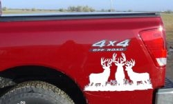 Bad Boyz Deer Decal