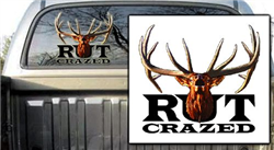 Rut Crazed Elk Decal