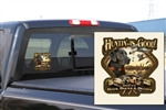 HIG Dogs Ducks Decoys Decal