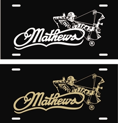 Mathews Archery Mathews Bowman License Plate