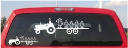 Tractor Family Decal