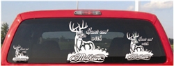 Whitetail Hunt Em with Mathews Archery Decal