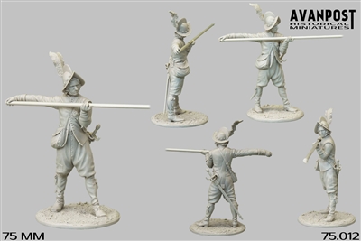 European Pikeman, XVII Century, 75mm full figure resin kit