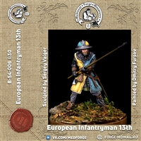 European infantryman of the 13th century