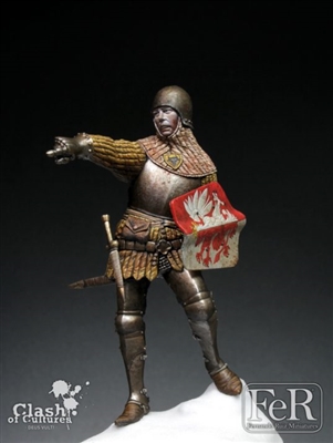 Polish Knight, Grunwald, 1410. Resin figure kit in 75mm