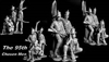 CRS 120-9 "95th Chosen Men" 3 Figure Vignette, 120mm resin figure, sculpt by Carl Reid