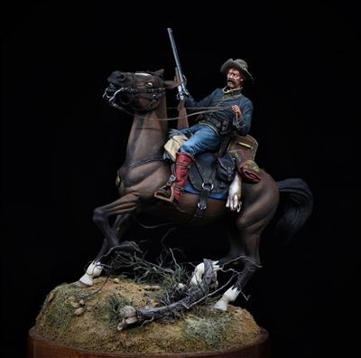 Kansas Redlegs, 1863, Scratchbuilt/Conversion in 54mm by James Rice