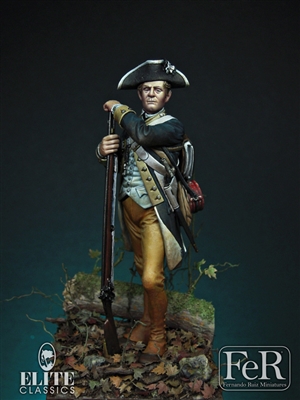 Private, 1st New York Regiment of Continental Line, 75mm resin full figure kit