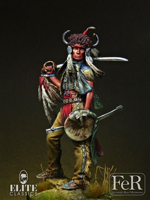 Sioux Dakota Warrior, 1876