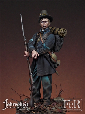 Corporal, 19th Indiana Volunteer Infantry Regiment, Iron Brigade, 1862, 75mm