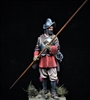 Spanish Pikeman circa 1690 produced by Scale 75 in 75mm.  Painted by Jim Rice