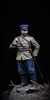Classic Hornet figure of a Russian Cossack Officer from WWII. 1/35 scale. Painted by Jim Rice