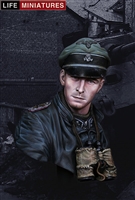 Life Miniatures Joachim Peiper 1/9 scale bust.