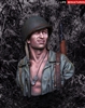 Life Miniatures USMC Guadalcanal 1942 1/9 scale bust.