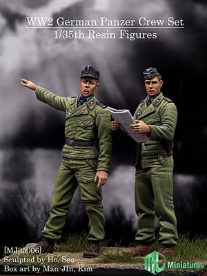 WW2 German Panzer Crew Set