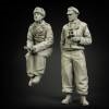 Waffen-SS Tank Commander Kharkov Set, resin full figure set, 1/35 scale