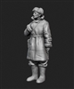 PA35-129 Soviet Tank Officer in Sheepskin coat No2 1/35 scale resin figure