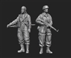 PA35-133 German Fallschirmjager Order Front set (2 figure set) 1/35 scale resin figures