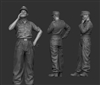 PA35-136 German Tank mechanic set (2 figure set) 1/35 scale resin figure