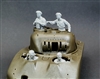 PA35-176 British "Sherman" Tanks Crew (4 figure set), 1/35 scale resin set