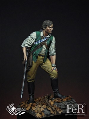 The Minuteman, Lexington, 1775, 75mm