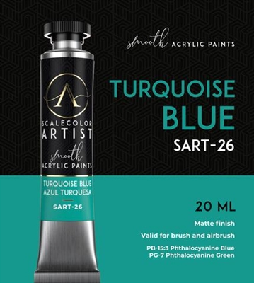 Scale Artist Turquoise Blue