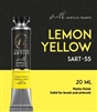 Scale Artist Tube Acrylic SART-55 Lemon Yellow, 20ml