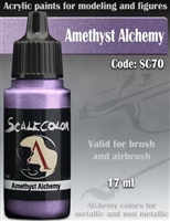 Scale Color SC-70 Amethyst Alchemy 17ml bottle. Acrylic Paint.