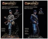 SMFACW01 Union and Confederate Soldier Set SMFACW01 Union and Confederate Soldier Set