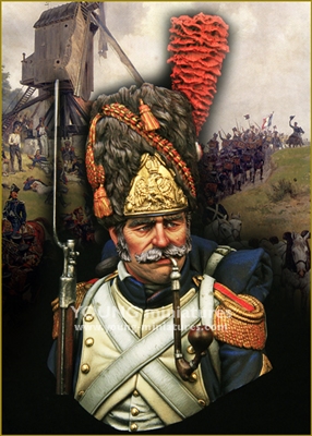 YH1847 - French Grenadiers of the Imperial Guard, 1/9 scale bust