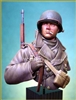 YM1812 - U.S. Soldier Ardennes, 1/9 scale resin bust